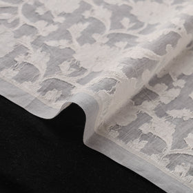 Banarasi Handwoven Cutwork Buti Cotton Fabric 01