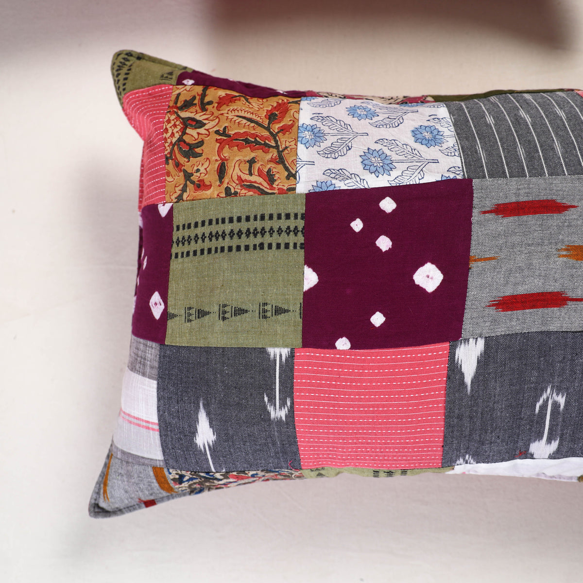 Handcrafted Patchwork Pillow Covers (Set of 2) 26