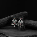 Multicolor - saanjh bela mayura oxidised earrings