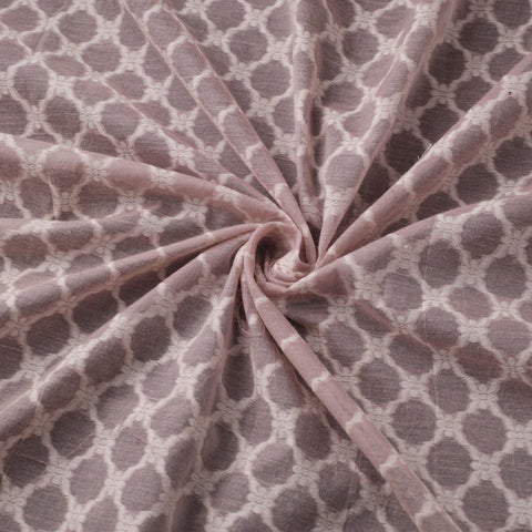 Banarasi Handwoven Cutwork Buti Cotton Fabric 04