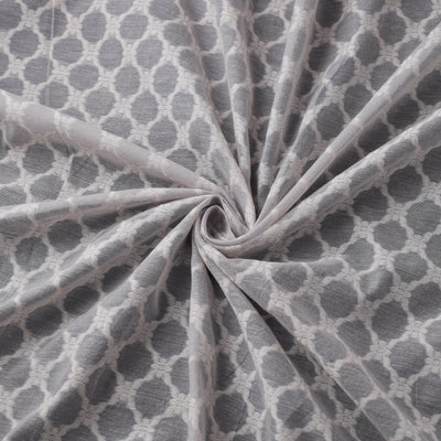 Banarasi Handwoven Cutwork Buti Cotton Fabric 05