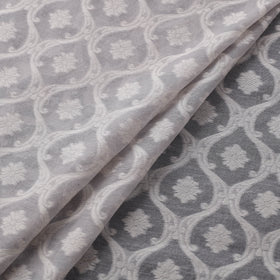 Banarasi Handwoven Cutwork Buti Cotton Fabric 06