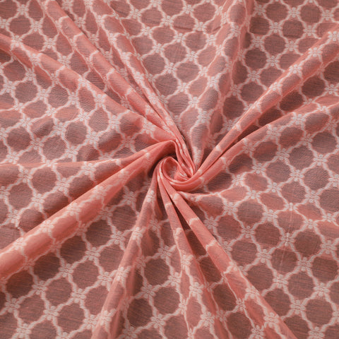 Banarasi Handwoven Cutwork Buti Cotton Fabric 07