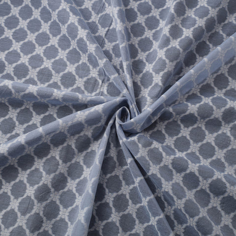 Banarasi Handwoven Cutwork Buti Cotton Fabric 08