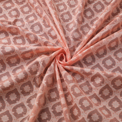Banarasi Handwoven Cutwork Buti Cotton Fabric 09