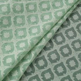 Banarasi Handwoven Cutwork Buti Cotton Fabric 11