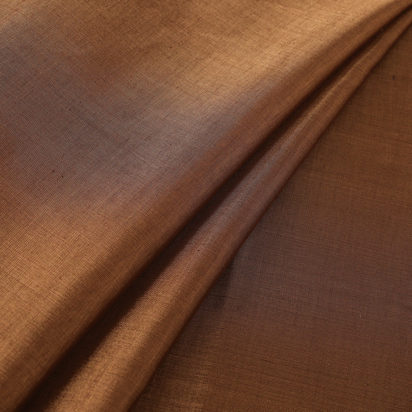 Handloom Full Tissue Gold Zari Double Tone Chanderi Silk Fabric 06