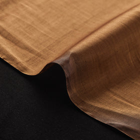 Handloom Full Tissue Gold Zari Double Tone Chanderi Silk Fabric 06