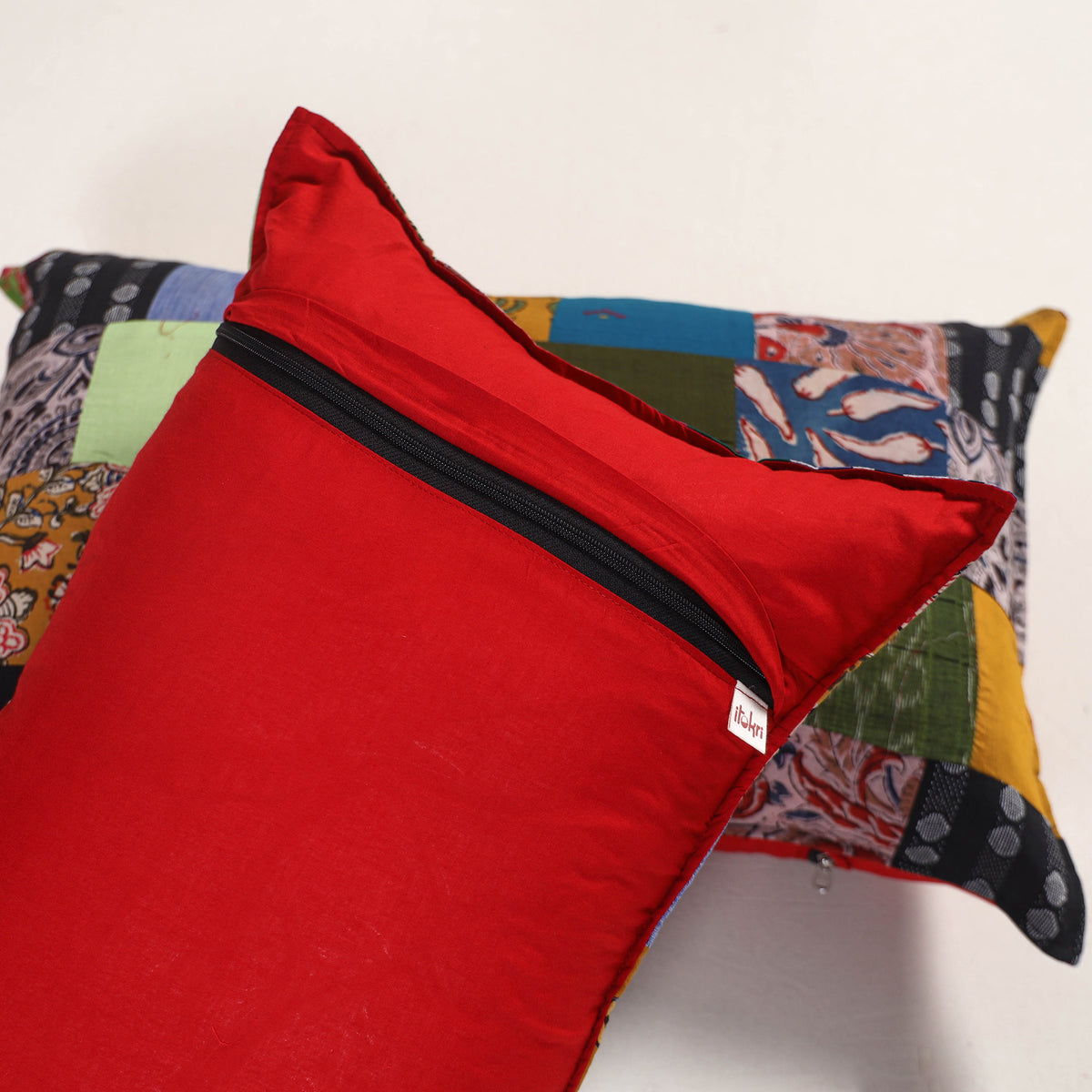 Handcrafted Patchwork Pillow Covers (Set of 2) 35