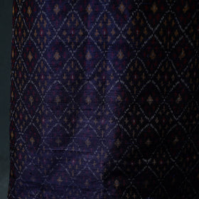 Pochampally Ikat Handwoven Pure Silk 2pc Unstitched Dress Material Kurta Set 06