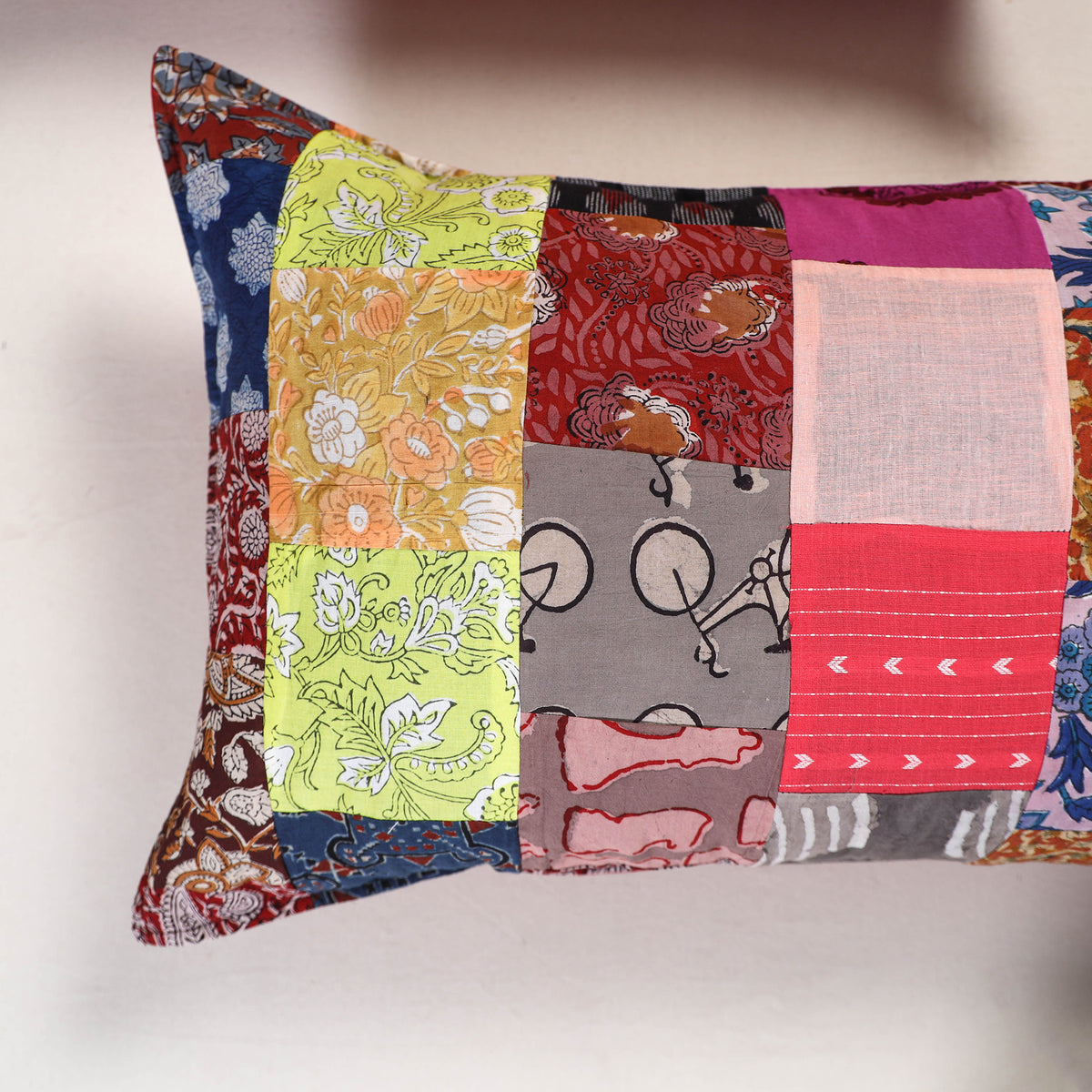 Handcrafted Patchwork Pillow Covers (Set of 2) 36