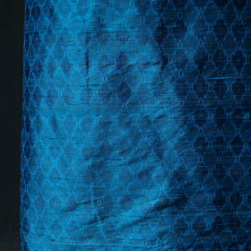 Pochampally Ikat Handwoven Pure Silk 2pc Unstitched Dress Material Kurta Set 07