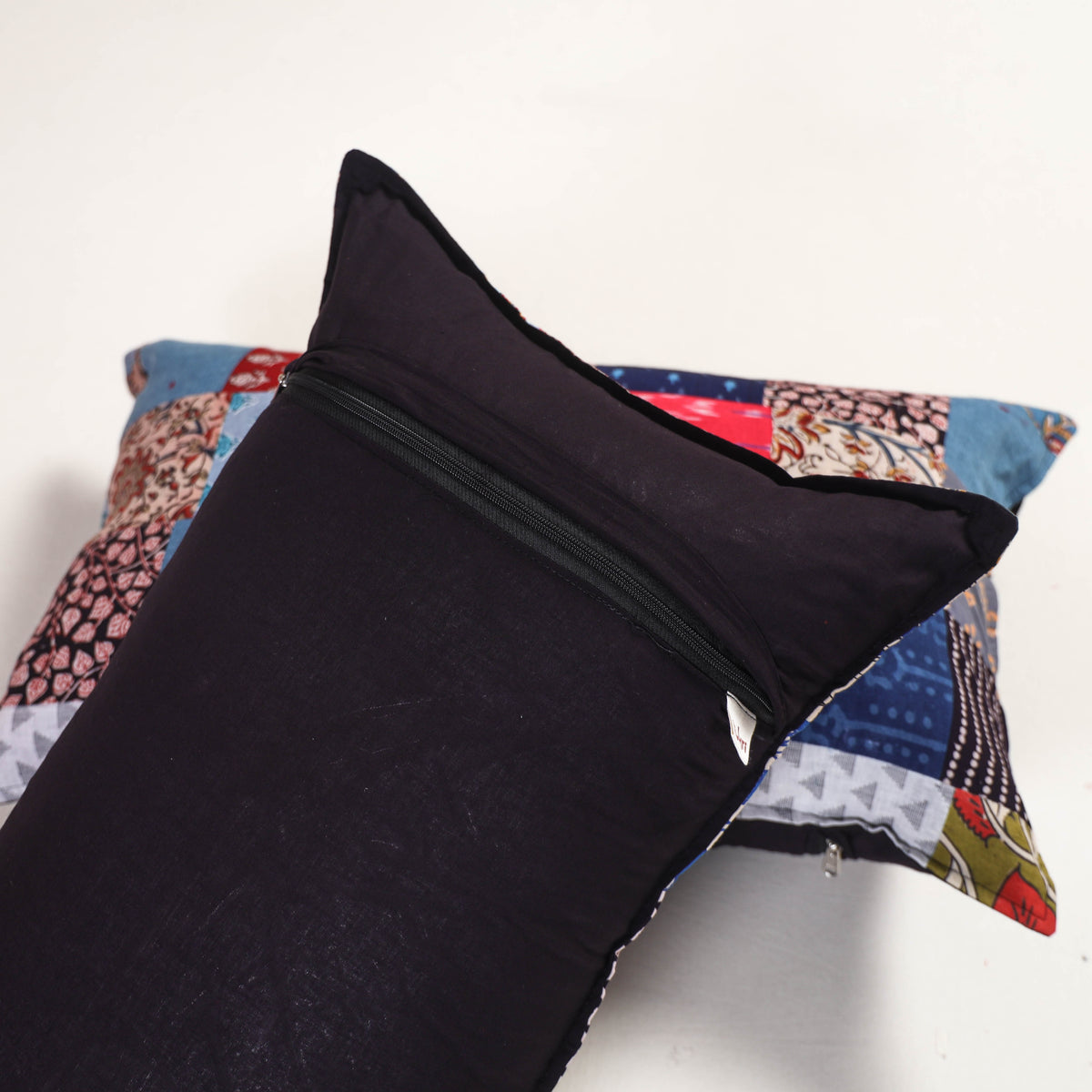 Handcrafted Patchwork Pillow Covers (Set of 2) 37