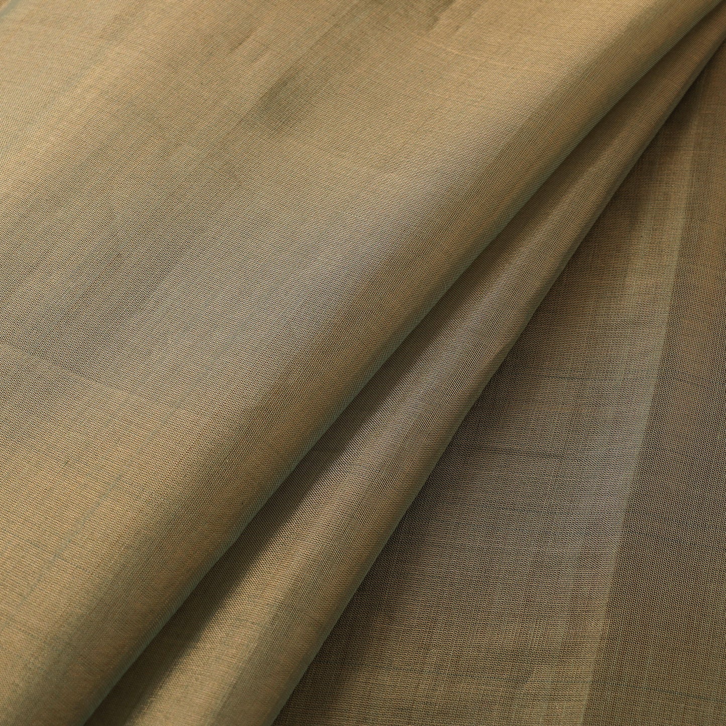 Handloom Full Tissue Gold Zari Double Tone Chanderi Silk Fabric 01