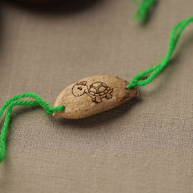  Green - Handcrafted Plantable Seed Rakhi 