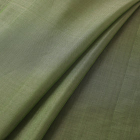 Handloom Full Tissue Silver Zari Chanderi Silk Fabric 09