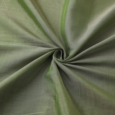 Handloom Full Tissue Silver Zari Chanderi Silk Fabric 09