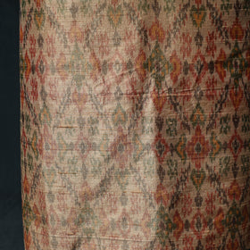 Pochampally Ikat Handwoven Pure Silk 2pc Unstitched Dress Material Kurta Set 11