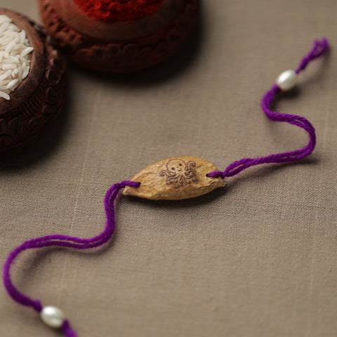  Green - Handcrafted Plantable Seed Rakhi 
