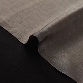 Handloom Full Tissue Silver Zari Chanderi Silk Fabric 10