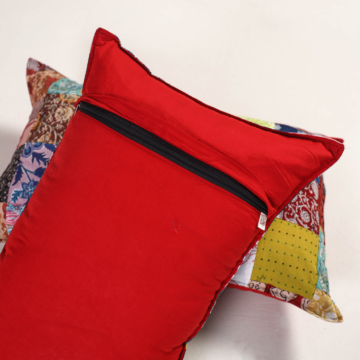 Handcrafted Patchwork Pillow Covers (Set of 2) 42