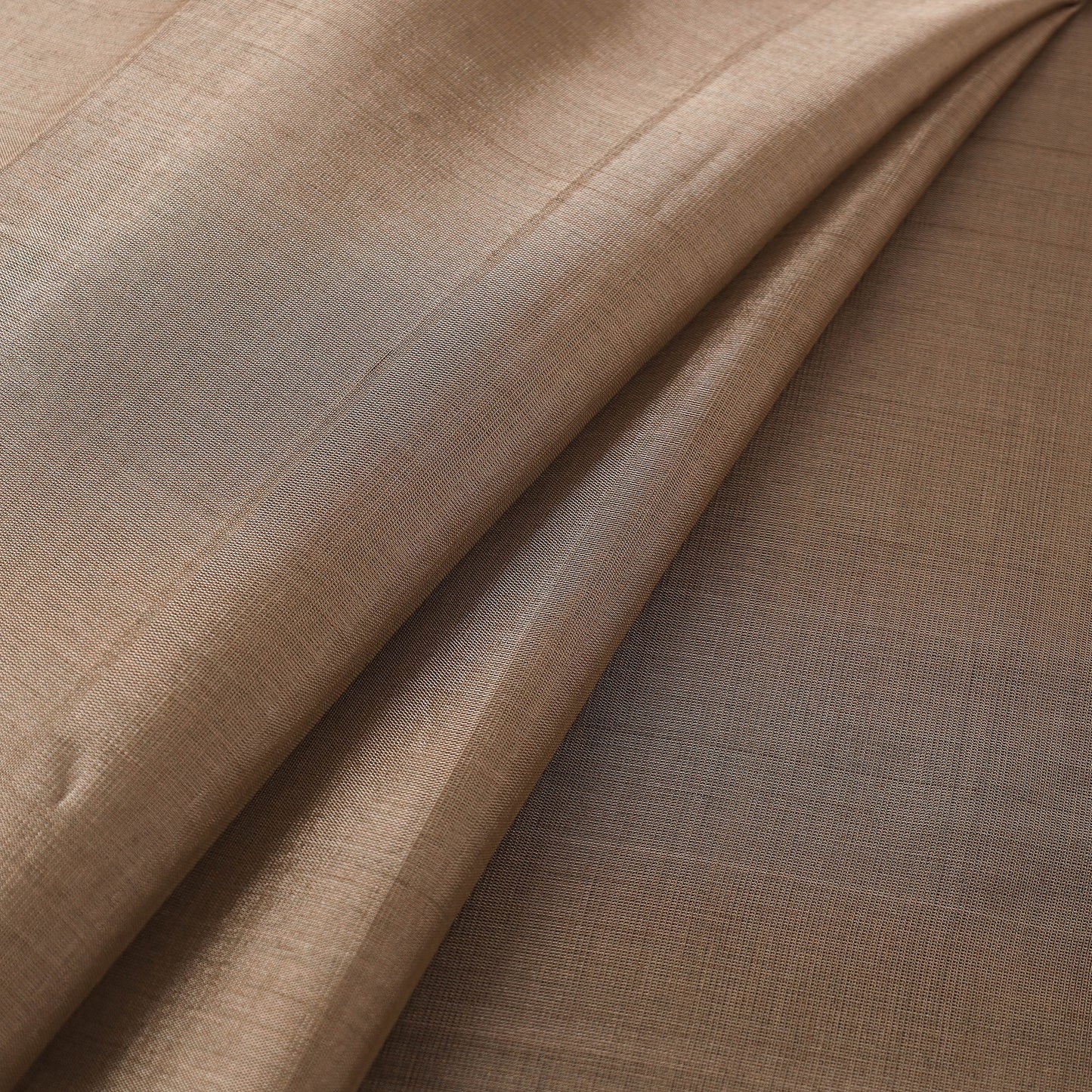 Handloom Full Tissue Silver Zari Chanderi Silk Fabric 13