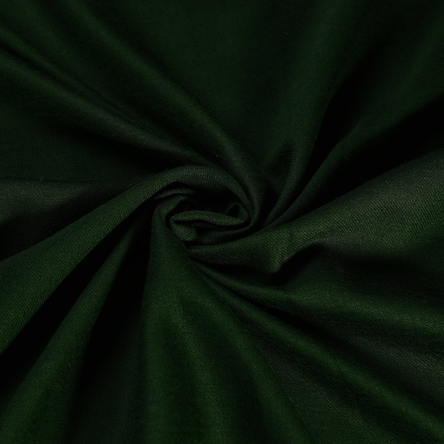 Green - Plain Merino Wool Fabric 03