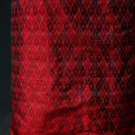 Pochampally Ikat Handwoven Pure Silk 2pc Unstitched Dress Material Kurta Set 15