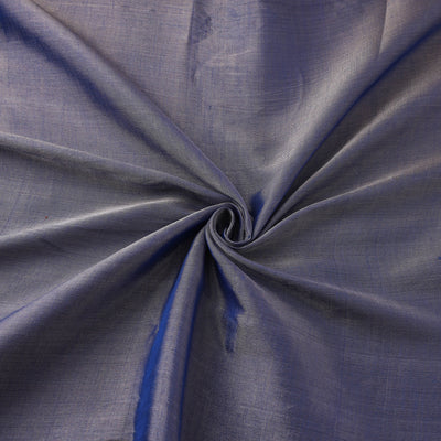 Handloom Full Tissue Silver Zari Chanderi Silk Fabric 16
