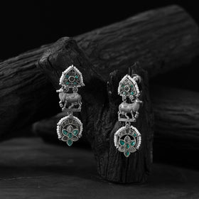 Multicolor - saanjh bela nandi oxidised earrings