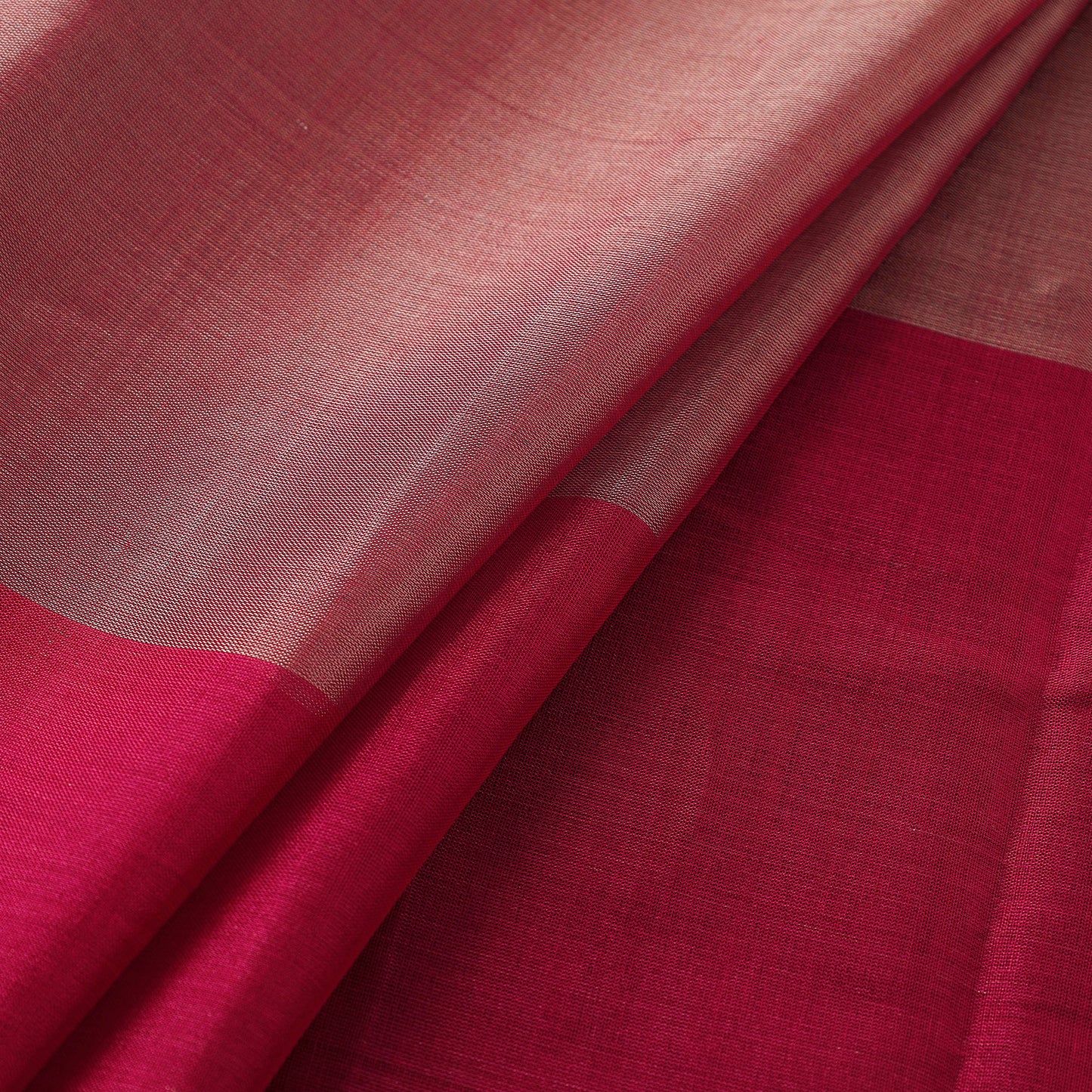 Handloom Full Tissue Silver Zari Stripes Chanderi Silk Fabric 19