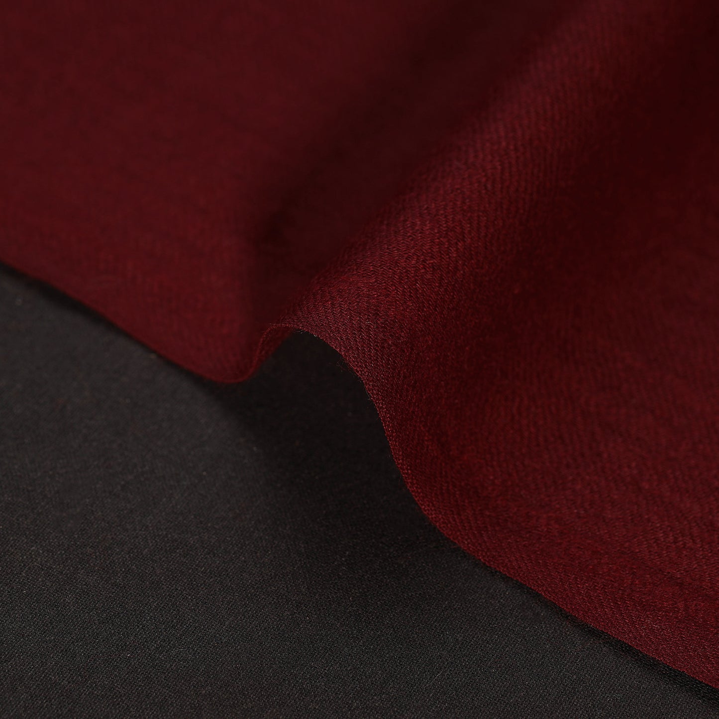 Red - Plain Merino Wool Fabric 01