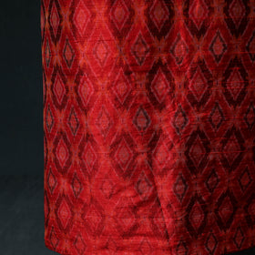 Pochampally Ikat Handwoven Pure Silk 2pc Unstitched Dress Material Kurta Set 18