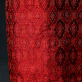 Pochampally Ikat Handwoven Pure Silk 2pc Unstitched Dress Material Kurta Set 20