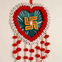 Swastik - Handmade Wool Wall Hanging 08