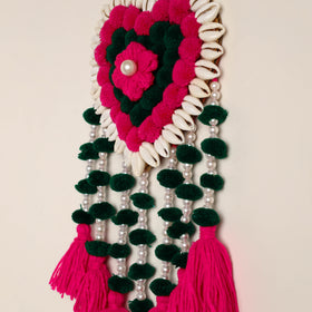  Ganesha- Handmade Wool Wall Hanging 