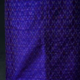 Pochampally Ikat Handwoven Pure Silk 2pc Unstitched Dress Material Kurta Set 24