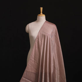 Handloom Full Tissue Silver Zari Chanderi Silk Fabric 07