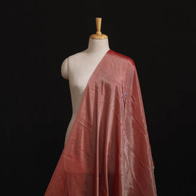 Handloom Full Tissue Silver Zari Chanderi Silk Fabric 17