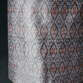 Pochampally Ikat Handwoven Pure Silk 2pc Unstitched Dress Material Kurta Set 26