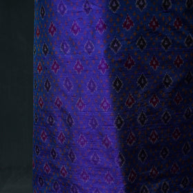 Pochampally Ikat Handwoven Pure Silk 2pc Unstitched Dress Material Kurta Set 28