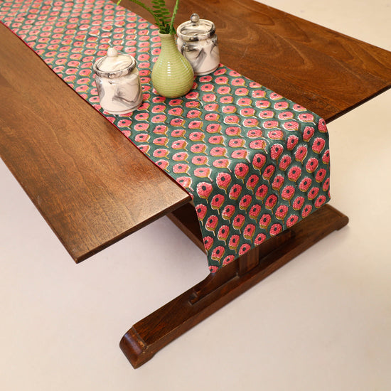 Handmade Cotton Reversible Table Runner 03