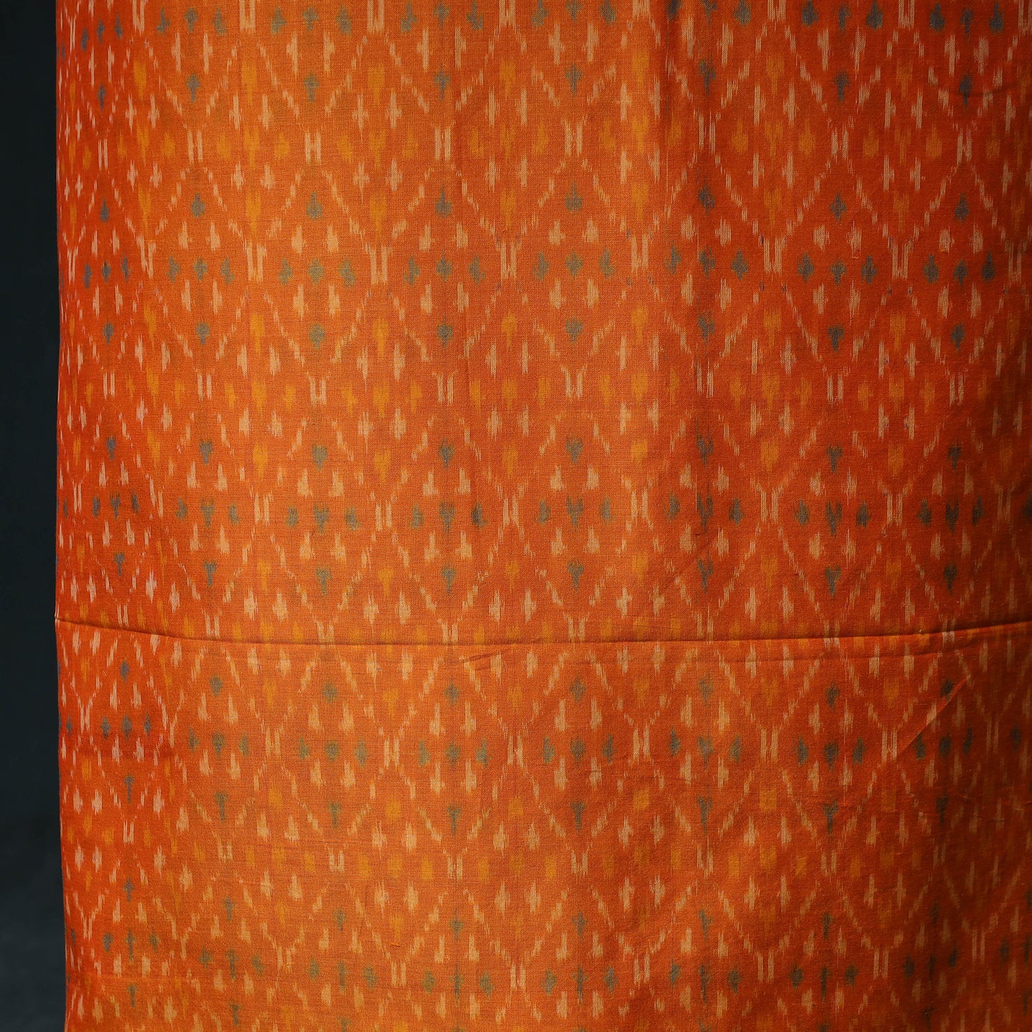 Pochampally Ikat Handwoven Sico 2pc Unstitched Dress Material Kurta Set 31