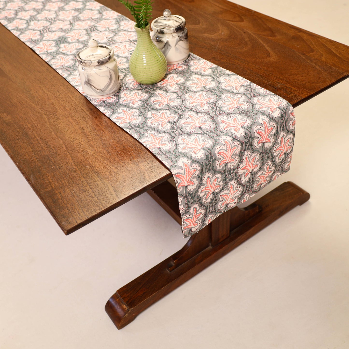 Handmade Cotton Reversible Table Runner 06