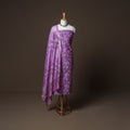 Chanderi Silk Jaipur Hand Block Print Unstitched Dress Material: Kurta, Bottom with Dupatta 18
