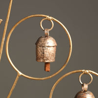 Kutch Copper Coated 6 Bells Wind Chimes 03