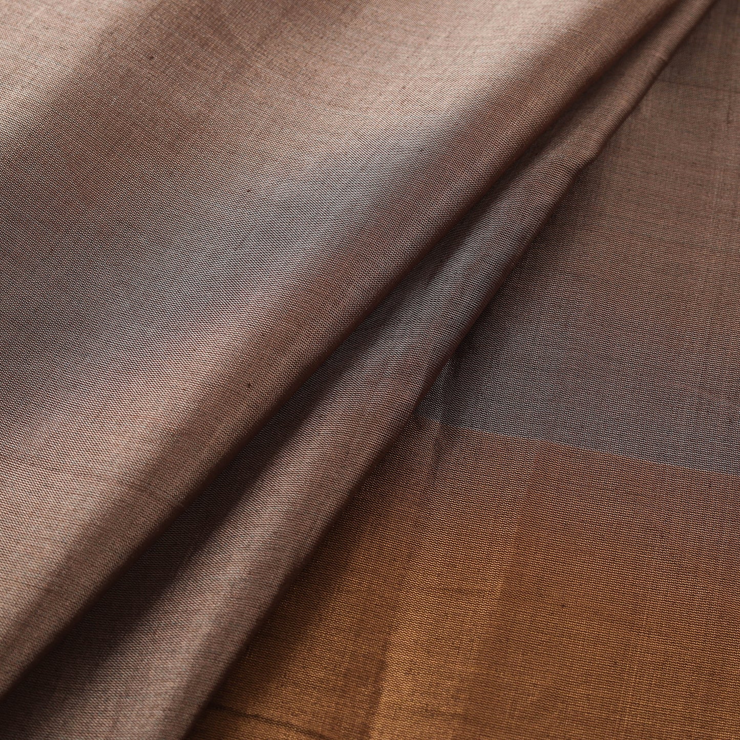 Handloom Full Tissue Silver Zari Stripes Chanderi Silk Fabric 22