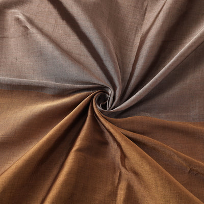 Handloom Full Tissue Silver Zari Stripes Chanderi Silk Fabric 22