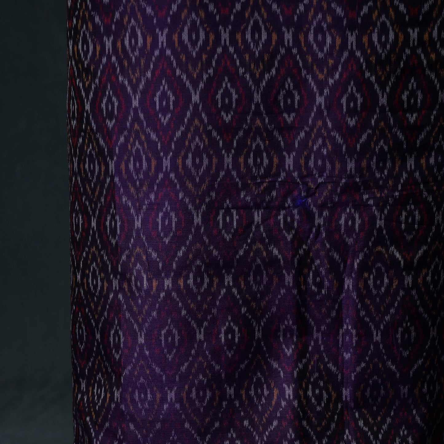 Pochampally Ikat Handwoven Sico 2pc Unstitched Dress Material Kurta Set 36