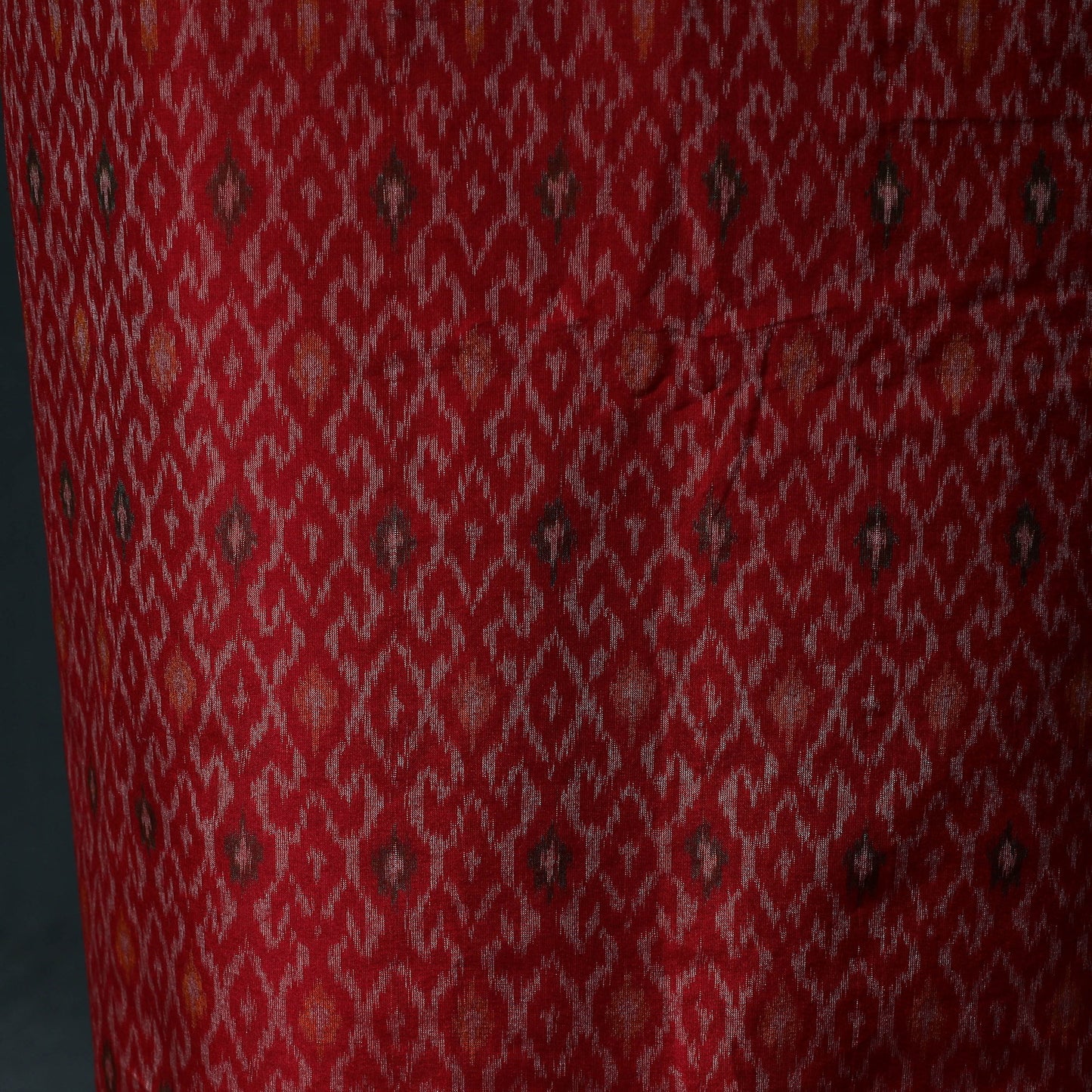 Pochampally Ikat Handwoven Sico 2pc Unstitched Dress Material Kurta Set 39